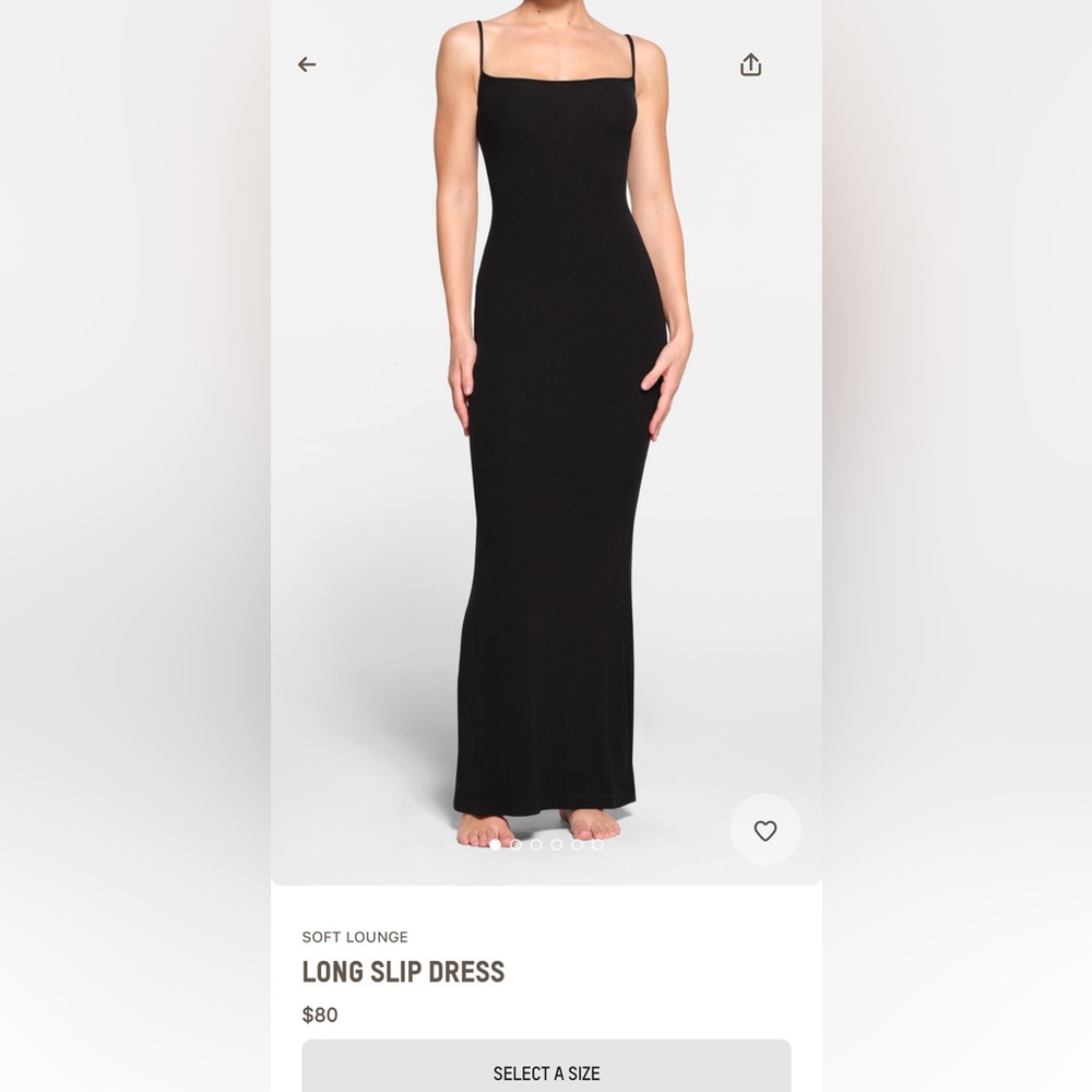 Skims lounge dress